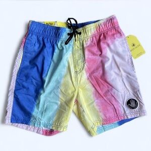 Body Glove Maui Swim Trunks – Pastel Tie-Dye / Blue | Men’s Size 32 | NWT